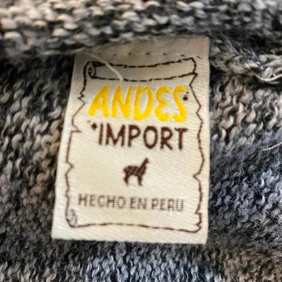 Andes Imports Alpaca Colorful Knit Sweater women’s small/medium - Picture 4 of 4